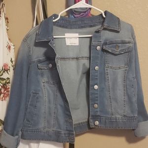 Celebrity Pink Denim Jacket